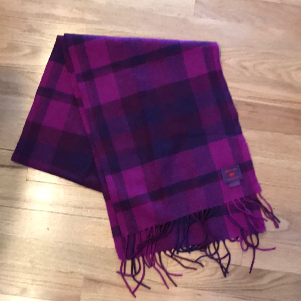 COPY - Gorgeous vibrant cashmere scarf with purples